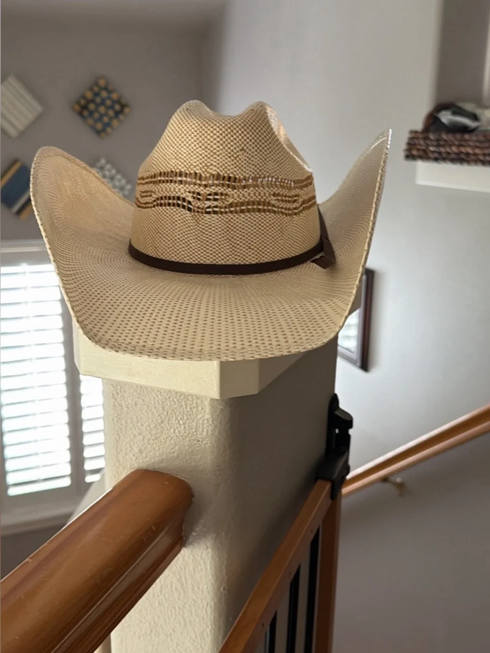 Twister Straw Hat 6 7/8